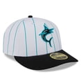 thumbnail image 3 of Men's New Era  White Miami Marlins 2025 Batting Practice Low Profile 59FIFTY Fitted Hat, 3 of 6