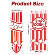 600 Pcs Paper Popcorn Bags, 1 oz Popcorn Bags Individual Servings, Bulk Pop Corn Sleeves for Pop Corn Machine, Movie Night, Cinema, Carnival, Party, Concessions (600)