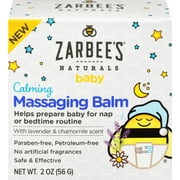 6 Pack - Zarbee's Naturals Baby Calming Massaging Balm, 2 oz
