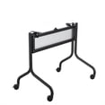 thumbnail image 2 of Safco Impromptu 48W Rectangle Mobile Training Table in Black with Gray Top, 2 of 6