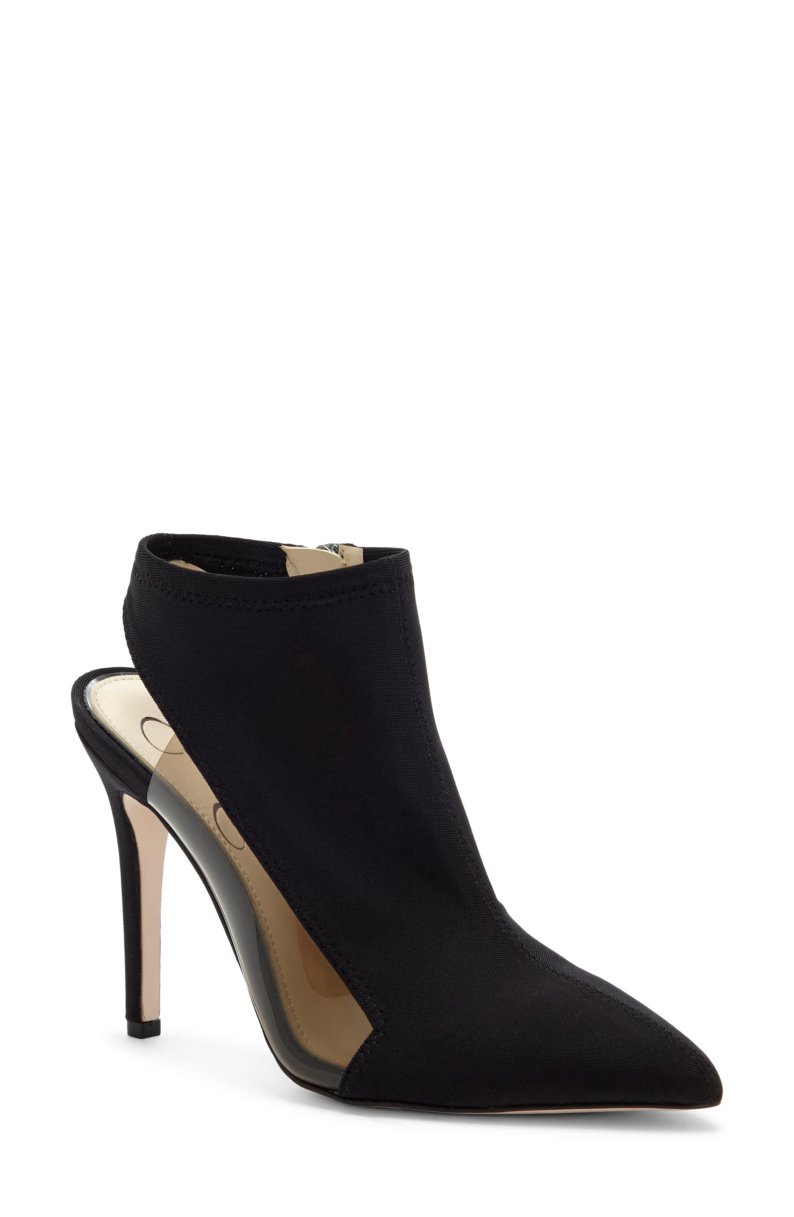 Pimrah Pointed Toe Bootie BLACK/SMOKE 