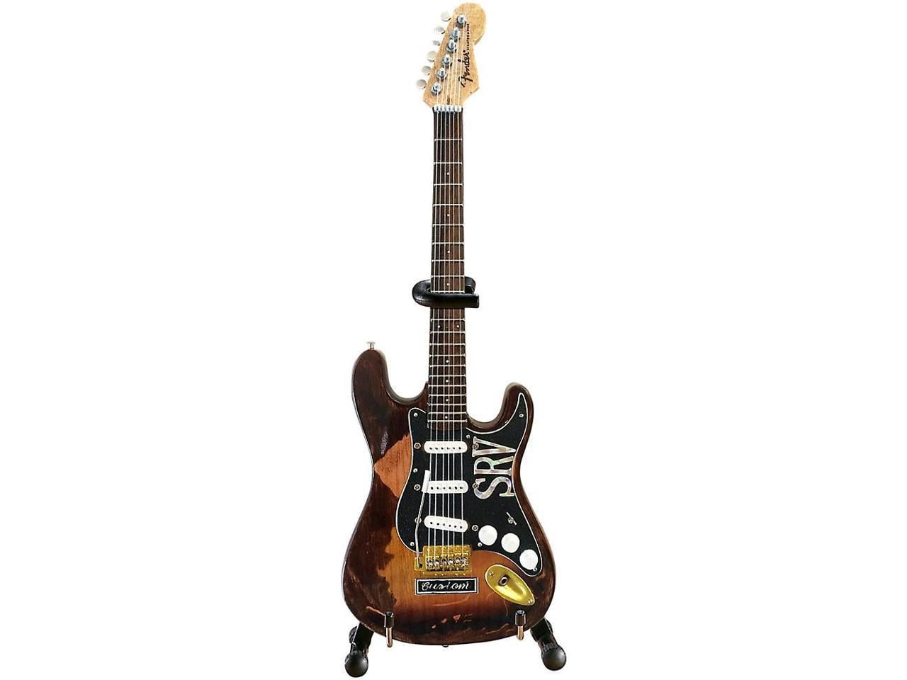 Axe Heaven Fender Stratocaster - Classic Sunburst Finish Officially Licensed Miniature Guitar Replica (SRV Edition)