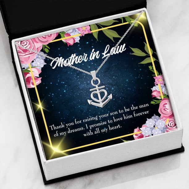 Express Your Love Gifts MotherInLaw Necklace Anchor
