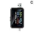 thumbnail image 1 of Testeur de Capacité de Tension Numérique Type-C Chargeur USB Détecteur USB+Type-C, 1 of 10
