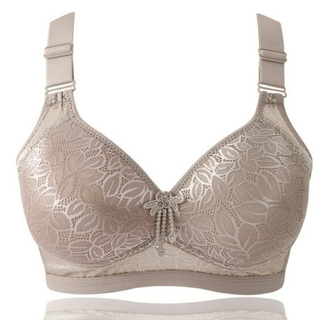 

Samickarr Clearance items!Wireless Support Bras For Women Full Coverage And Lift Plus Size Bras Post-Surgery Bra Wirefree Bralette Minimizer Bra For Everyday Comfort