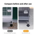 thumbnail image 6 of Transparent Bird Cage Baffle Cover Guard Set Parrot Cage Accessories Catcher Protector 4PCS, 6 of 6