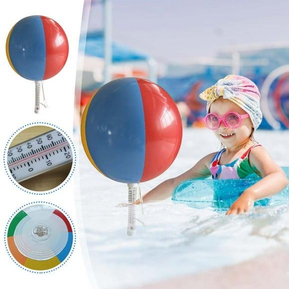 EGNMCR Swimming Pool Floating Spa Pool Adult Children Floating Pool Thermometer