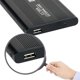 thumbnail image 3 of Caja de disco duro móvil externa SATA USB 2.0 de 2,5 pulgadas Caja de carcasa de aleación de aluminio Adaptador Caja de caja PC Portátil Inevent DZ5519-02B, 3 of 3