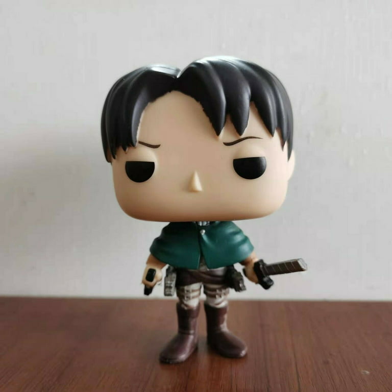 Funko Anime #235 Levi Attack On Titan AOT **In Hand** New with protector  Boys and girls birthday gift collectible ornamen?+Plastic protective  shell?POP! 