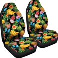 thumbnail image 4 of Tropical Fruits Pattern Print Design TF04 Universal Fit Car Seat Covers, 4 of 4