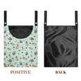 thumbnail image 7 of ZIATUBLE Capybara Clothespins Bag Strawberry Storage Hanging Organizer Pack of 2 Washable Hanging Clothespin Bag Large Capacity Clothespin Bag Hanging Storage Organizer Clothesline Outdoor, 7 of 7