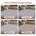 thumbnail image 7 of ODIKA Zebra Leopard Print Spotted Interlocking Stripe Frame Pink Mixed for Dorm Room, Small Living Apartment, Stain Resistant Low Profile, 7 of 7