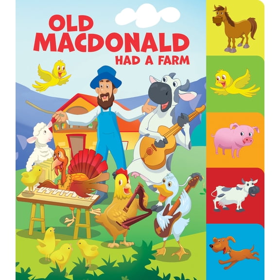 Old MacDonald Had a Farm, (Board Book)