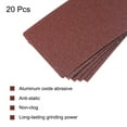 thumbnail image 4 of Uxcell 20 Pack Sandpapers 9" x 3.7" Aluminum Oxide Sanding Sheets Hand Sander Papers 40 Grit, 4 of 5
