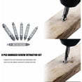 thumbnail image 5 of nipocaio Ensemble de 6 Extracteurs de Vis Endommagés - Outil Extracteur de Vis HSS - Outils à Main pour Hommes, 5 of 5