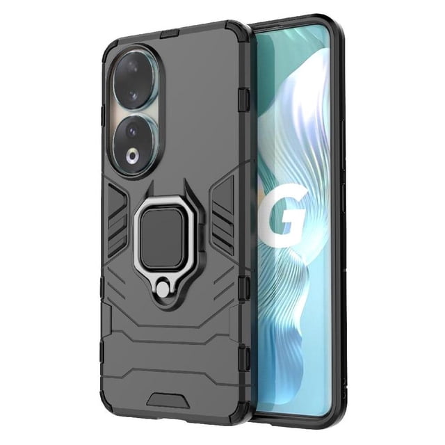 Funda para Honor 90 5G con Soporte Anillo Giratorio 360° y Protección Resistente a Golpes y Caídas