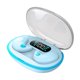 thumbnail image 3 of Auriculares Bluetooth con estuche de carga, manos libres, resistentes al agua, ideales para el trabajo y el entrenamiento. Azul, 3 of 9