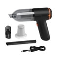 thumbnail image 4 of Robot Aspirador de Mano Perfecl para Coche y Alfombras Negro y Naranja, 4 of 8