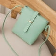 thumbnail image 4 of Women Simple Fashion Bucket Bag Strap Messenger Shoulder Bag Mobile Phone Bag, 4 of 5