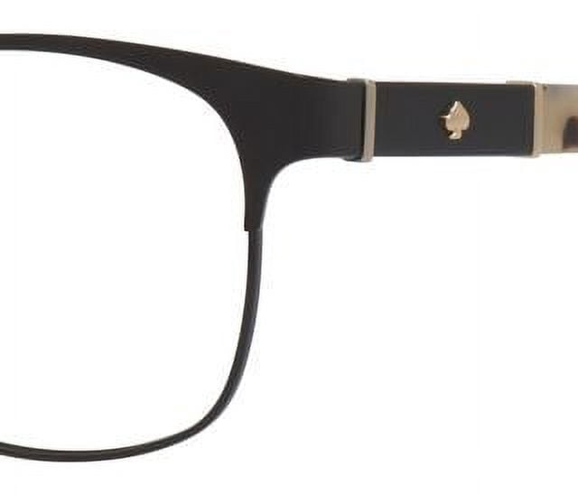 Kate Spade Benedetta Full Rim Rectangular Matte Black Eyeglasses