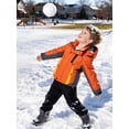 thumbnail image 6 of Wantdo Boy's Witer Skiing Jacket Warm Insulated Coat Versatility Orange 6/7, 6 of 10