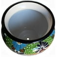 thumbnail image 2 of Large-Sized Paracho Mexican Colors Talavera Ceramic Garden Pot, 2 of 2