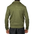 thumbnail image 2 of X RAY Jeans Mens Faux Suede Jacket, Olive, XL, 2 of 8