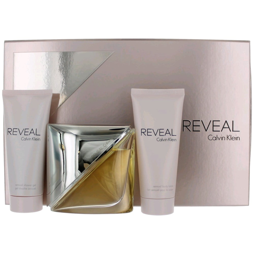 Calvin Klein - Reveal Perfume by Calvin Klein, 3 Piece Gift Set for