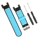 thumbnail image 4 of Correa Con Hebilla De Pasador De Ventilación, Correa De Reloj De Silicona Amigable Con La Piel, Diseño De Conector De Metal, Estilo Simple Para Reloj Amazfit T-Rex Cergrey Azul negro, 4 of 8