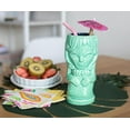 thumbnail image 4 of Geeki Tikis Green Mermaid Fantasy Mug | Ceramic Tiki Style Cup | Holds 15 Ounces, 4 of 7