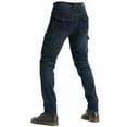 thumbnail image 2 of Pantalon de Moto Anti-Chute avec Équipement de Protection Jeans de Course Tout-Terrain en Denim Imperméable, 2 of 11