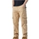 thumbnail image 2 of Pantalones largos para hombre, pantalones de algodón, color liso, multibolsillos, pantalones cargo, pantalones de trabajo, pantalones cargo casuales, pantalones de pierna recta, pantalones vaqueros, p, 2 of 4