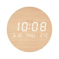 thumbnail image 2 of Bewildely Reloj de pared digital para cronometraje fácil de leer en cualquier habitación Construcción duradera Reloj despertador de estilo Type4 NO4, 2 of 6