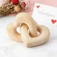thumbnail image 6 of DefiDgd Personalized Interlocking Wooden Ornament,Interlinked Hearts Shaped Handcraft for Romantic Valentine's Day Gift,Anniversary Keepsake Home Decor for Couples Lovers(A), 6 of 9