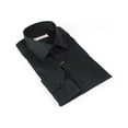 thumbnail image 6 of Mens 100% Italian Sheen Cotton Shirt High Quality SORRENTO Turkey 1131 Black, 6 of 6