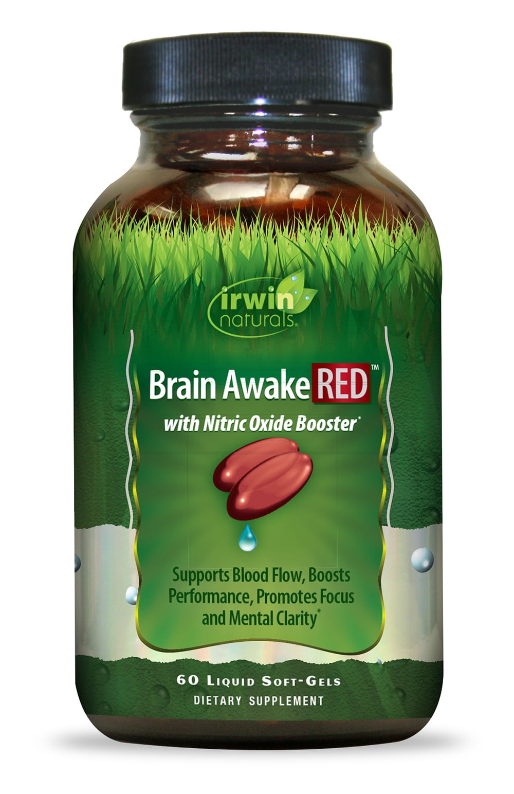 Irwin Naturals Brain Awake RED 60ct