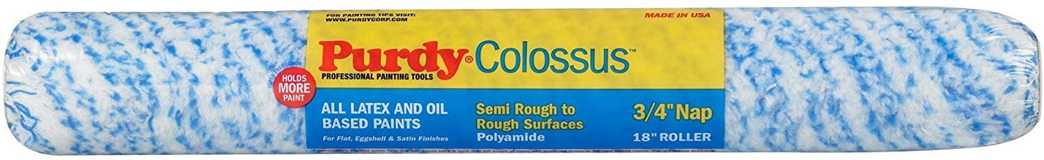 Purdy 144630184 Colossus Roller Cover, 18 inch x 3/4 inch nap