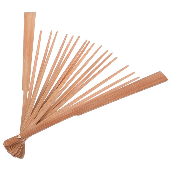 WSTEER DIY Bamboo Folding Fan Frames - Japanese Hand Fan Frames Mold for DIY Hand Fan Craft Chinese Hand Fan Making Supplies