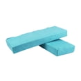 thumbnail image 4 of Quzzie Yoga Bolster Pillow Rectangular Support Cushion Block Sponge Suede Cloth Removable Cover Suitable for Restorative Yoga Meditation Prenatal Yoga Shoulder Stand Home Relaxation Blue, 4 of 8