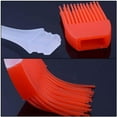 thumbnail image 4 of Triani 4 Pack Silicone Pastry Brush Heat Resistant Basting Brushes Spread Oil Butter Sauce Marinades for BBQ Grill Barbecue Baking Kitchen Cooking(Green,Red,Yellow,Blue), 4 of 8