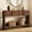 Brown - Fluted Panel - 45", variant on Merluxy 55" Fluted Console Table with 2 Drawers and Open Shelf, Modern Entryway Table with Rounded Edges, for Hallway, Living Room, Black