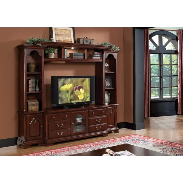 Entertainment Center, Cherry Brown