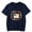 Navy-JY10337, variant on Froggycrossing Short Sleeve T-shirts Fashion Women Man Tee Shirt Unisex Anchor Streetwear Hip Hop