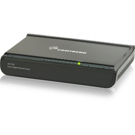 Comtrend GS-7308 Comtrend GS-7308 8 Port Gigabit Ethernet Switch - 8 Ports - 10/100/1000Base-T - Uplink Port - 2 Layer Supported - Desktop