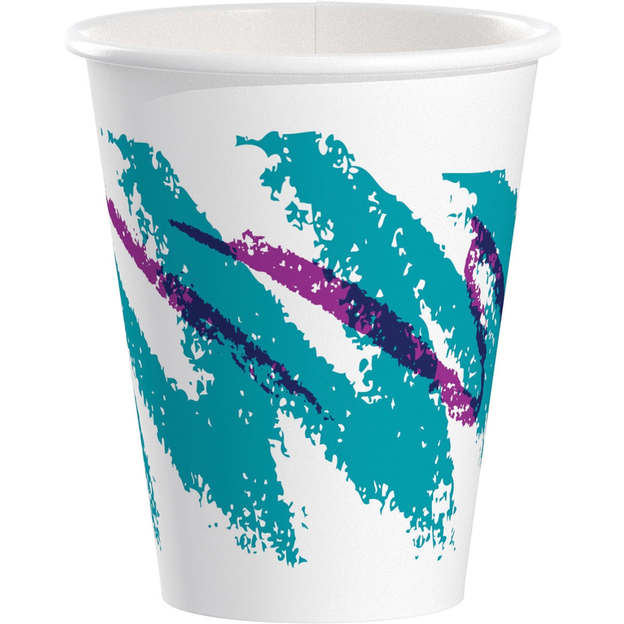 Solo, SCC378JZJ, Cup Jazz 8 oz. Hot Cup, 1000 / Carton, White,Blue, 12