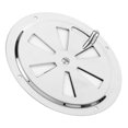thumbnail image 3 of 5in Boat Vent Cover Round Butterfly Grill Ventilator Stainless Steel Outlet Plate for Yatch RV, 3 of 5