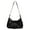 Dark brown, variant on Women Armpit Bag PU Leather Shoulder Bag Half Moon Bag Trend Commuting Bag Pleated Handbag All-Matching Underarm Bag
