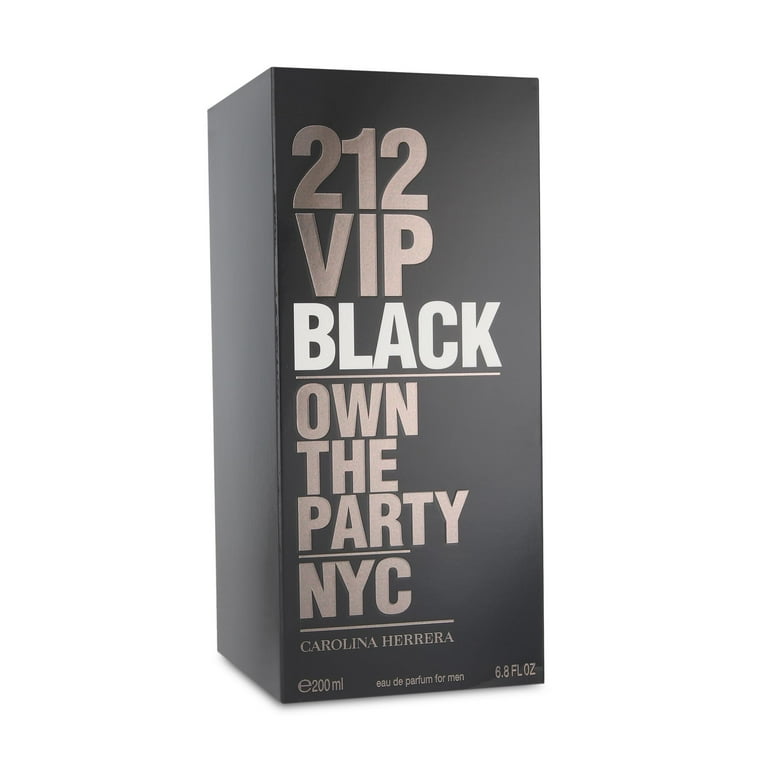 212 Vip Black Eau De Parfum Spray By Carolina Herrera - 6.8 oz 212 Vip Black Eau De Parfum Spray By Carolina Herrera - 6.8 oz