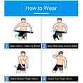 thumbnail image 4 of Orthèse de Hanche et Cuisse, Aide à la Récupération de la Sangle Aine pour Nerf Sciatique, Cuisse et Hanches Étirées, Entorse, 4 of 8