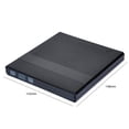 thumbnail image 2 of Unidad De Grabadora Usb 3,0, Unidad Óptica Externa, Portátil, Tipo C, Lector De Dvd Móvil, Grabadora Para Ordenador Portátil De Escritorio Yuarrent EL012555-00, 2 of 2